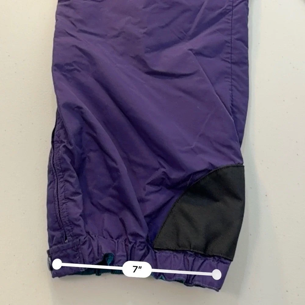 Columbia Nostalgic Vintage Mens Purple Quick Dry Snow Pants Large
